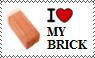 i heart my brick stamp